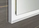 FLUT LED keretes tükör, 90x70cm, fehér (FT090)