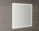 GEMINI II tükör LED világítással, 90x90cm (GM092)