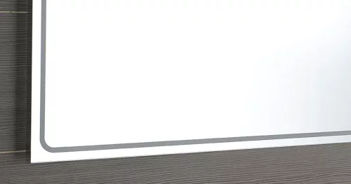 GEMINI II tükör LED világítással, 160x55cm (GM160)