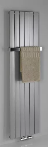 COLONNA törölközőtartó radiátorra, 298x74mm, polírozott inox (IRPA10)
