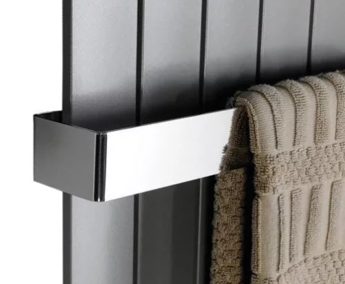 COLONNA törölközőtartó radiátorra, 602x74mm, polírozott inox (IRPA18)