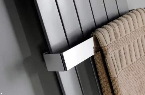 COLONNA törölközőtartó radiátorra, 602x74mm, polírozott inox (IRPA18)