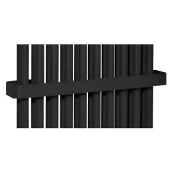 FEDE törölközőtartó, 504mm, matt fekete (IRPA63)