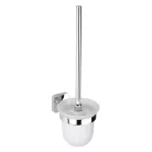 BEMETA TASI WC kefetartó, fehér kefével, 110x370x145mm, króm (154113012) (IS008)