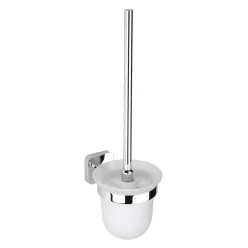   BEMETA TASI WC kefetartó, fehér kefével, 110x370x145mm, króm (154113012) (IS008)