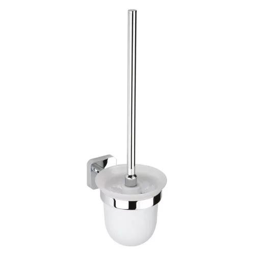 BEMETA TASI WC kefetartó, fehér kefével, 110x370x145mm, króm (154113012) (IS008)