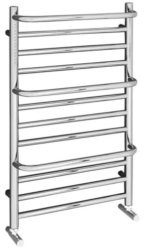 MANISA fürdőszobai radiátor három törölközőtartóval, 500x800mm, 180W, króm (IZ110)