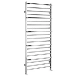   MANISA fürdőszobai radiátor négy törölközőtartóval, 600x1328mm, 341W, króm (IZ111)