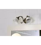 Sapho BRINDISI fali lámpa, izzó nélkül, kerámia búra, max:40W, 230V, 375x140x230mm, bronz