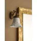 Sapho MARSALA lámpa E14 40W, 230V, keramia búrával, bronz