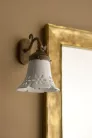 Sapho MARSALA lámpa E14 40W, 230V, keramia búrával, bronz