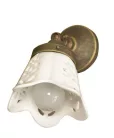 Sapho SORENTO lámpa E14 40W, 230V, keramia búrával, bronz