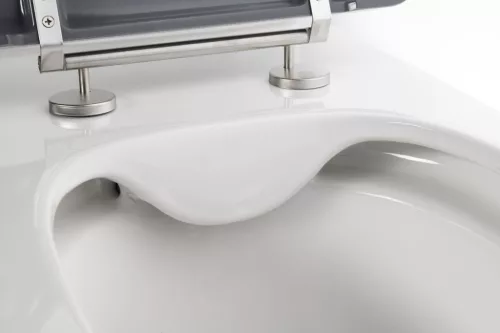 Sapho MEDIC RIMLESS monoblokkos WC-csésze, ülőke nélkül, alsó/hátsó kifolyású