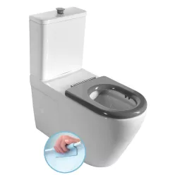 Sapho MEDIC RIMLESS monoblokkos WC, ülőke nélkül, alsó/hátsó kifolyású