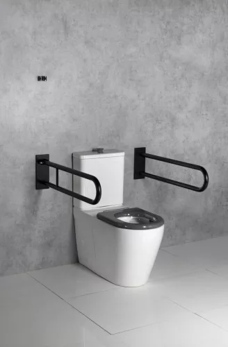 Sapho MEDIC RIMLESS monoblokkos WC, ülőke nélkül, alsó/hátsó kifolyású