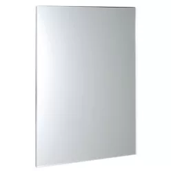   ACCORD fazettás tükör, lekerekített sarkokkal, akasztó nélkül, 50x70cm (MF436)