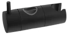 Sapho Tartalék zuhanyfej tartó zuhanyrúdhoz 23 mm, ABS, fekete
