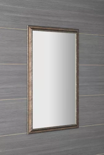 ROMINA tükör fa kerettel, 580x980mm, antik bronz (NL398)