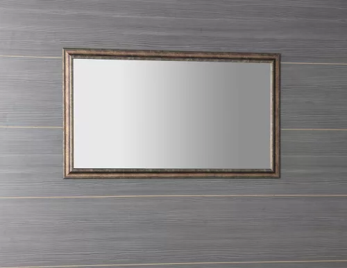ROMINA tükör fa kerettel, 580x980mm, antik bronz (NL398)