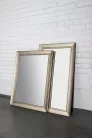 CORONA tükör fa kerettel, 728x928mm, champagne (NL720)