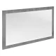 NIROX keretes tükör, 100x60x3 cm, ezüst tölgy (NX106-1111)