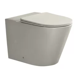 Sapho PACO RIMLESS WC-csésze monoblokkos WC-hez, bézs