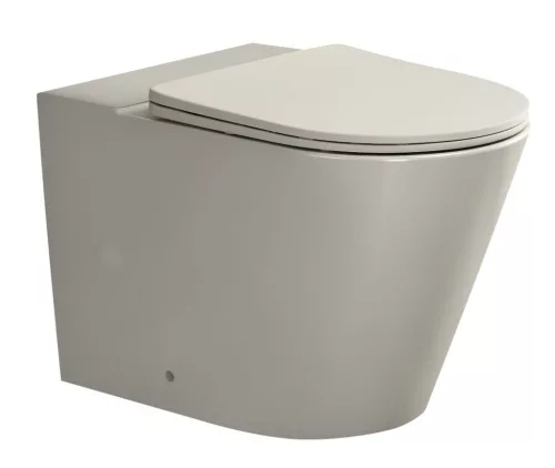 Sapho PACO RIMLESS WC-csésze monoblokkos WC-hez, bézs