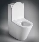 Sapho PACO RIMLESS monoblokkos WC, alsó/hátsó kifolyású, ülőke nélkül, duálgombos öblítőmechanikával, 38x61cm, (PC1012R helyett)