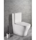 Sapho BELLO RIMLESS monoblokkos WC, alsó/hátsó kifolyású, ülőke nélkül, duálgombos öblítőmechanikával, 38x66cm (PC103R helyett)