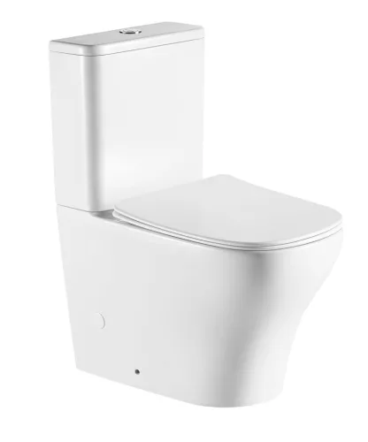 Sapho BELLO RIMLESS monoblokkos WC, alsó/hátsó kifolyású, ülőke nélkül, duálgombos öblítőmechanikával, 38x66cm (PC103R helyett)