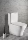 Sapho BELLO RIMLESS monoblokkos WC, alsó/hátsó kifolyású, ülőke nélkül, duálgombos öblítőmechanikával, 38x66cm (PC103R helyett)