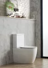 Sapho INFINITY RIMLESS monoblokkos WC, alsó/hátsó kifolyású, ülőke nélkül
