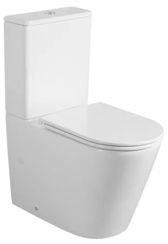 Sapho AVIS VORTEX RIMLESS monoblokkos WC, alsó/hátsó kifolyású, ülőke nélkül