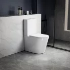 Sapho AVIS VORTEX RIMLESS monoblokkos WC, alsó/hátsó kifolyású, ülőke nélkül