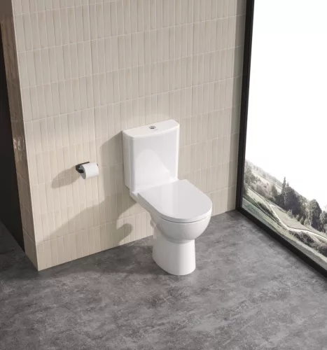 Sapho SANIVEX RIMLESS monoblokkos WC, hátsó kifolyású, ülőke nélkül