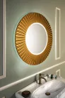 PRIDE LED tükör, átm.:75cm, bronz (PD754)