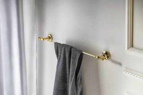 PERLA Törölközőtartó 645x78mm, arany (PE0115)