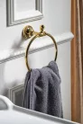 PERLA Törölközőtartó, arany (PE0155)