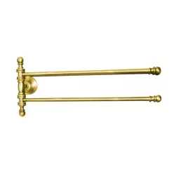 PERLA Törölközőtartó 390mm, arany (PE0175)