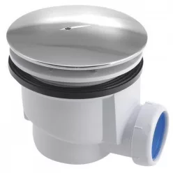 AQUALINE zuhanytálca szifon 90 mm SAPHO-PF408 rajza