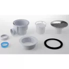 AQUALINE zuhanytálca szifon 90 mm SAPHO-PF408