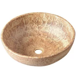 Sapho PRIORI kerámiamosdó, átm:42cm, barna mintás