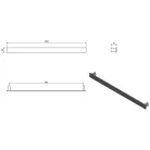 PATRON törölközőtartó, 1000x60mm, fehér (PX047)