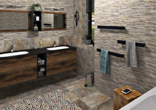 PATRON törölközőtartó, 450x60mm, fekete (PX051)