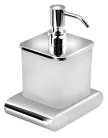 FLORI szappanadagoló, króm/tejüveg (RF019)