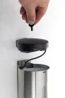 érintésmentes folyékony szappanadagoló, 650mm, csiszolt inox (SE071)