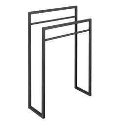 SKA törölközőtartó, 55x79x20cm, matt fekete (SKA301)