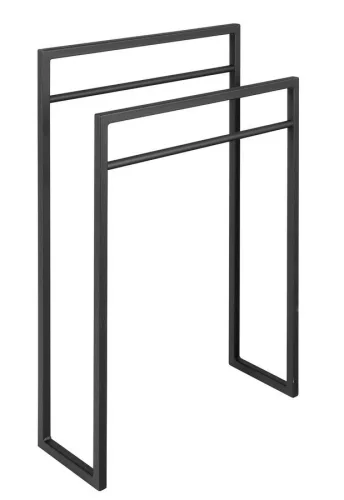 SKA törölközőtartó, 55x79x20cm, matt fekete (SKA301)