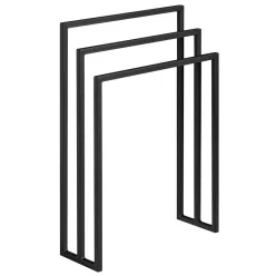 SKA törölközőtartó, 55x80x20cm, matt fekete (SKA303)