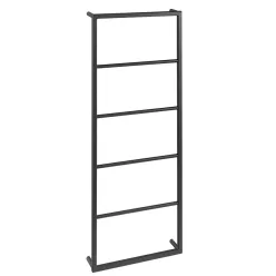   SKA fali törölközőtartó, 45x115x10cm, matt fekete (SKA501)